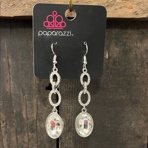 Paparazzi Silver Dangle Earrings and necklaces Bundle!
#9